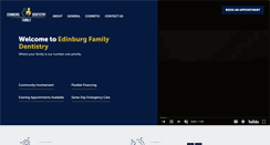 Desktop Screenshot of edinburgfamilydentistry.com